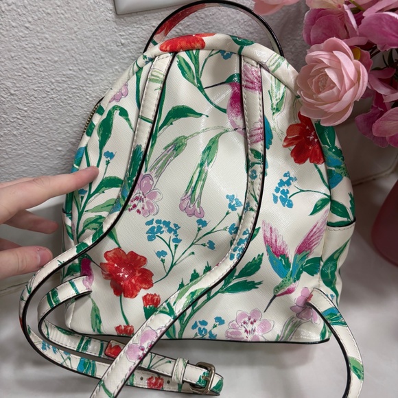 Kate Spade Hummingbird Leather Backpack - Picture 4 of 6